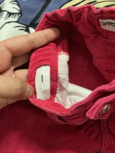 Pink Corduroy Pants