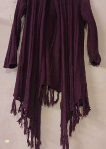 Stylish Maroon Cardigan