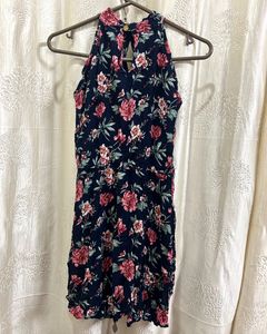 Floral Halter Dress