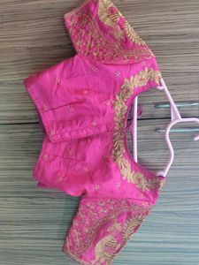 Pink Embroidered Blouse