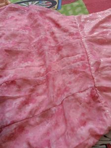 Pink Sequin Dress Party Wear