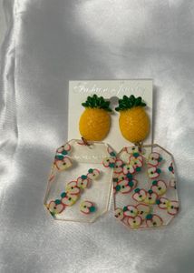 Fruit Charm Dangle Earrings
