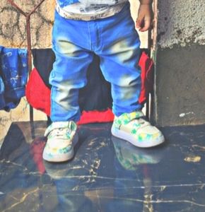 Sky Blue Jeans For Boy
