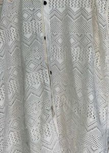 White Patterned Shirt