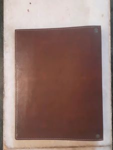 Brown Leather Folder/File