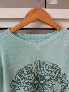 Free Size Wool Blue T (Unisex)