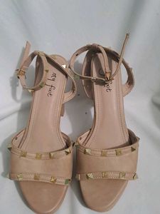 Studded Platform Heels