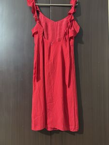Red Midi Dress