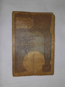 💥💥 RARELY FOUND INDIAN CURRENCY 1 RUPEE NOTE
