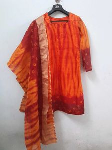 Tie N Dye Elegant Kurta Set 🤩