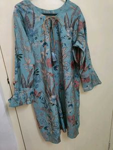 Floral Print Kurta