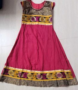 Embroidered Indian Dress