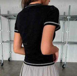 Black 'Active Vacation' Tee