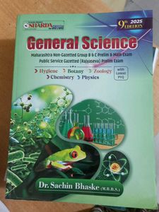 GENERAL SCIENCE BY SACHIN BHASKE SIR