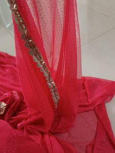 Price Drop 💧 Party Wear Saree (Glitter +Net)