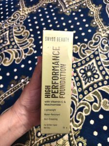 Swiss Beauty High Performance Foundation Rose Blus