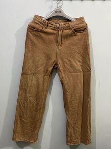 Wide Leg High waist Jeans (rough Looks)