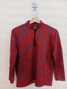 Striped Pullover Sweater