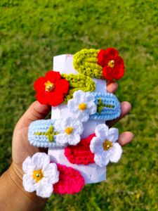 Crochet Hair Clips