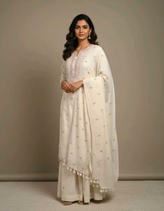 Elegant Embroidered dress material