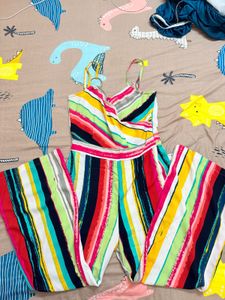 Striped Multicolor Jumpsuit
