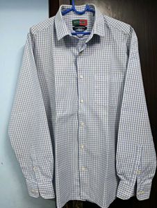 Peter England Checkered Shirt