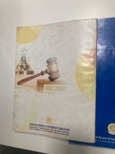 Class-11th &amp; 12th Legal Studies Book (NCERT&amp;CBSE)