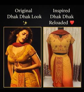 Elegant lehenga of madhuri dixit