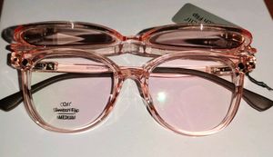 Lenskart Air Clip On Transparent Full Rim Round