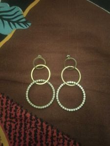 Circle Drop Earrings