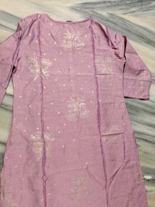 Elegant Lavender Kurta