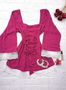 Corset Back Pinteresty Kurti🌷