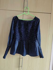 OFF SHOULDER POLKA DOT TOP ❤️