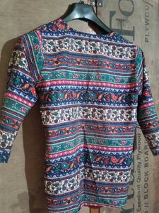 Patterned Top