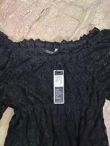 New With Tags Little Black Lace Dress