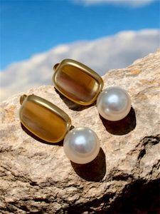 Anti Tarnish Pearl Earrings