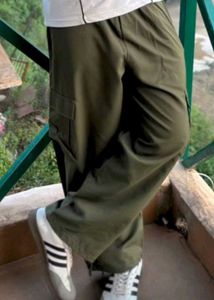 Olive Green Cargo Pants