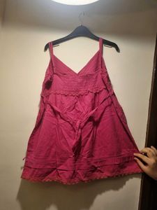 Hot Pink Spaghetti Top!