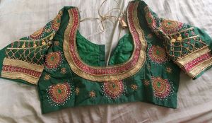 Heavy Work Aari Bridal Blouse