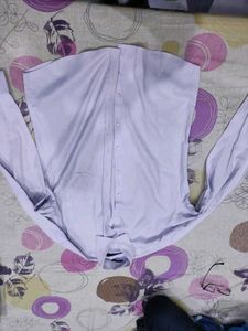 Lavender full sleeves Shirt