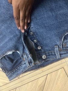 Levis 501  Ankle Length Jeans