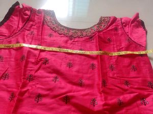 Patiala Style Salwar And Straight Kurta