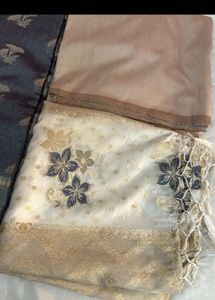 Banarasi Blue Suit