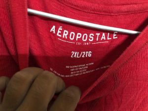 Aeropostle Red Long Sleeve T Shirt
