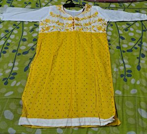 Beautiful Yellow Kurti