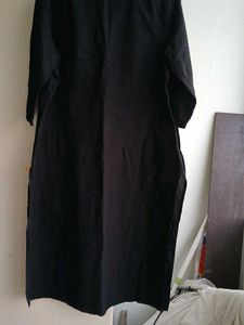 Elegant Black Kurta