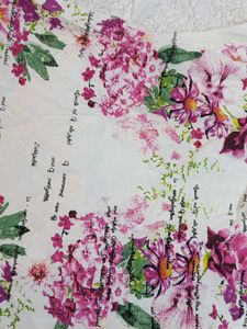 BARE DENIM Floral Print T-Shirt