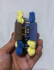 Crochet Flower hair clutcher