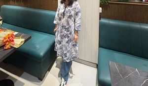 Women Zudio Cotton Kurti Casual Wear