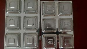 Chocolate packing trays- 3 nos